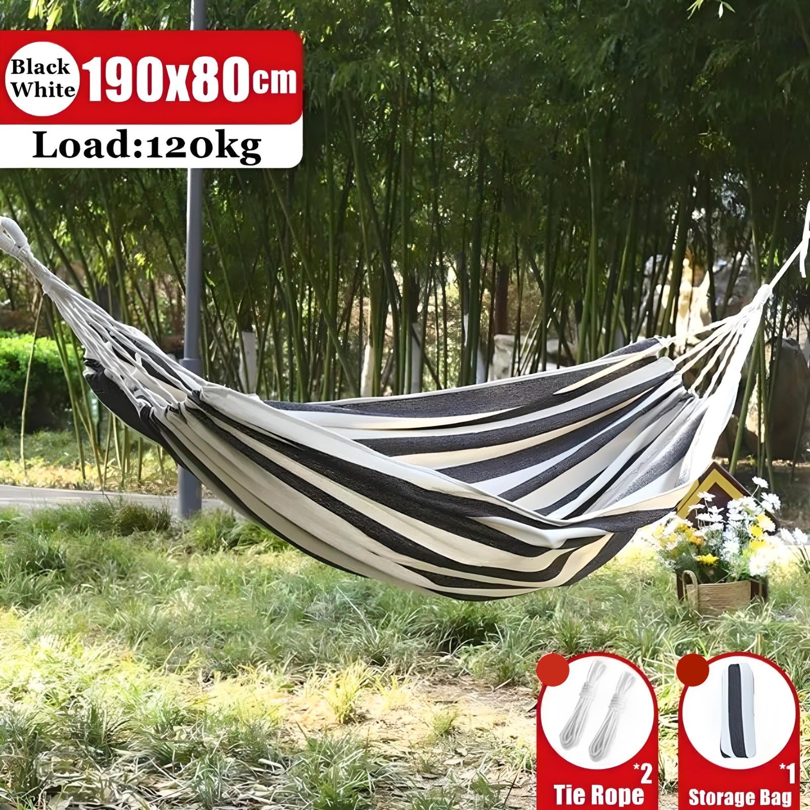 Premium Brazilian Hammock Bed - Extra Large King-Size Comfort