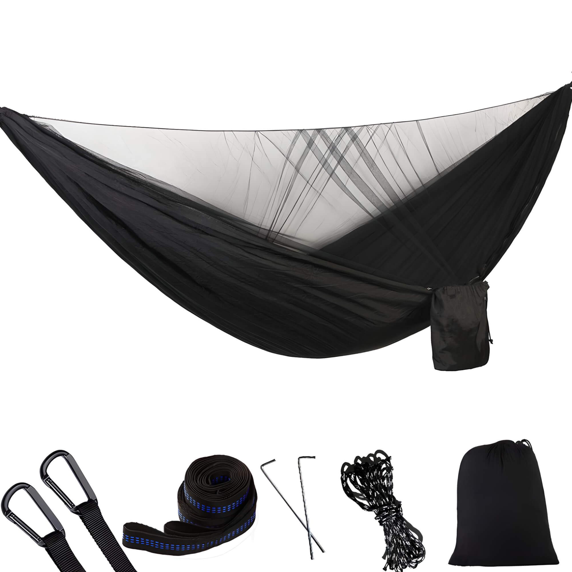 Packable-Hammock-black-colour