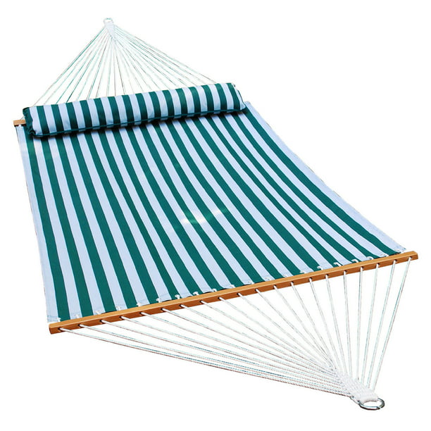 Blue-Indoor-Outdoor-Rope-Hammock-With-Pillow