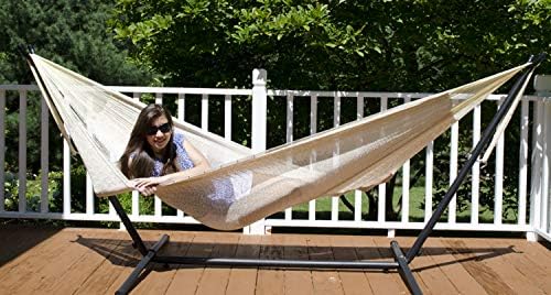 Girl-Relaxing-in-Indoor-Rope-Hammock