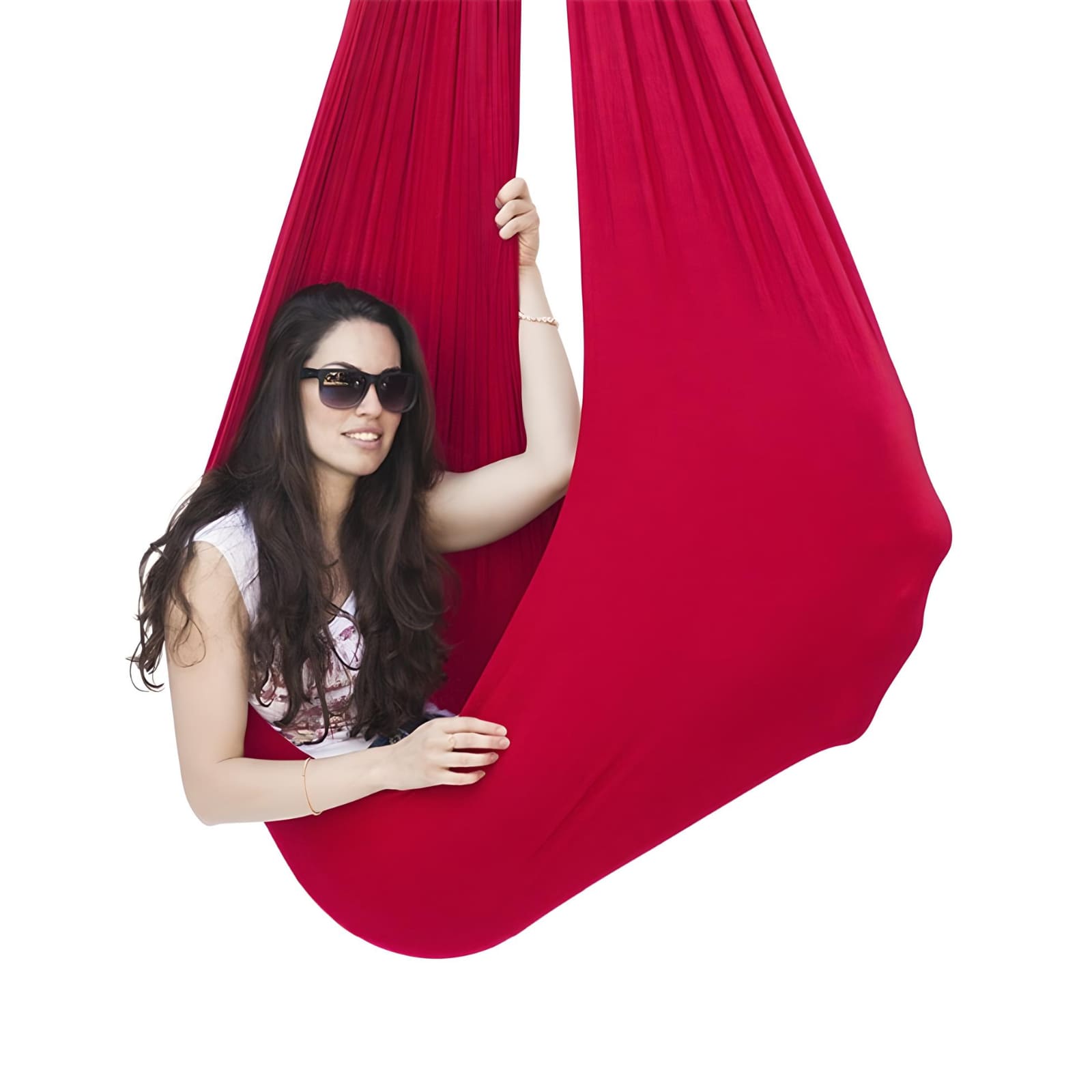 aerial-yoga-swing-in-red-color