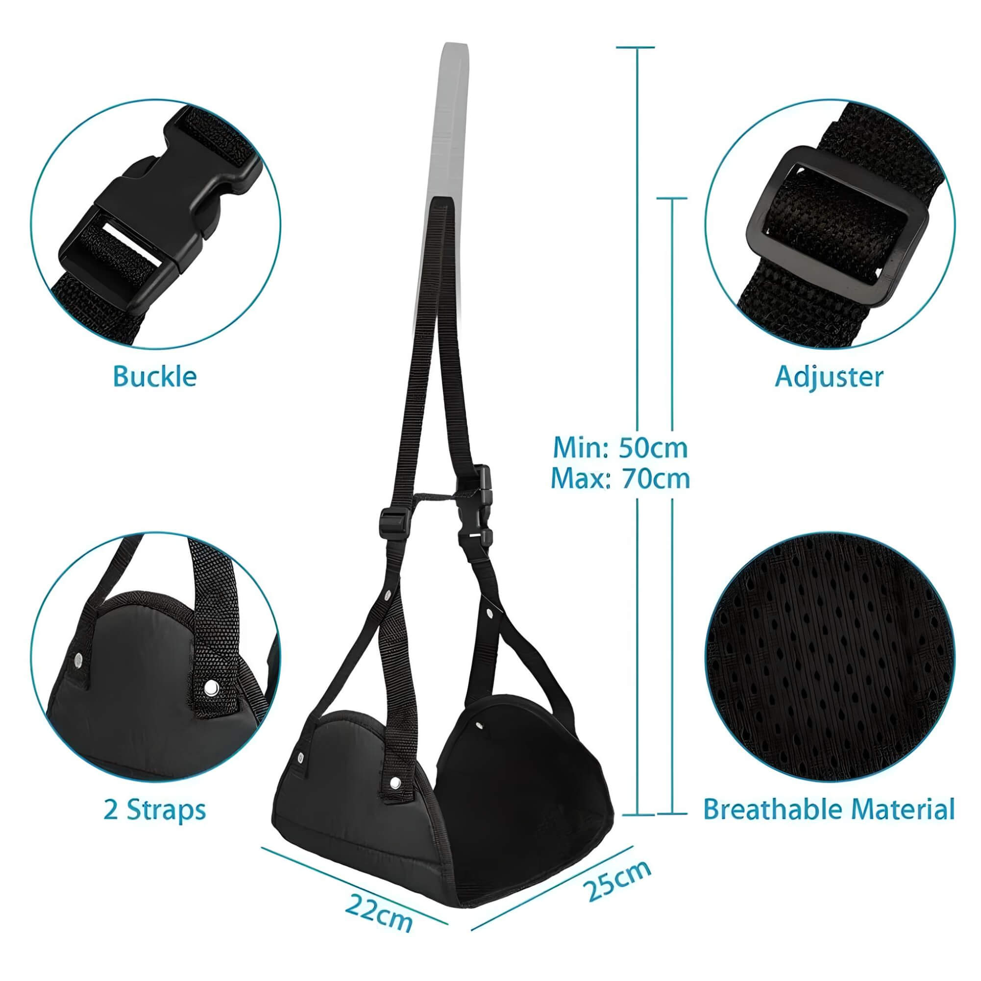 airplane-foot-rest-hammock-specification