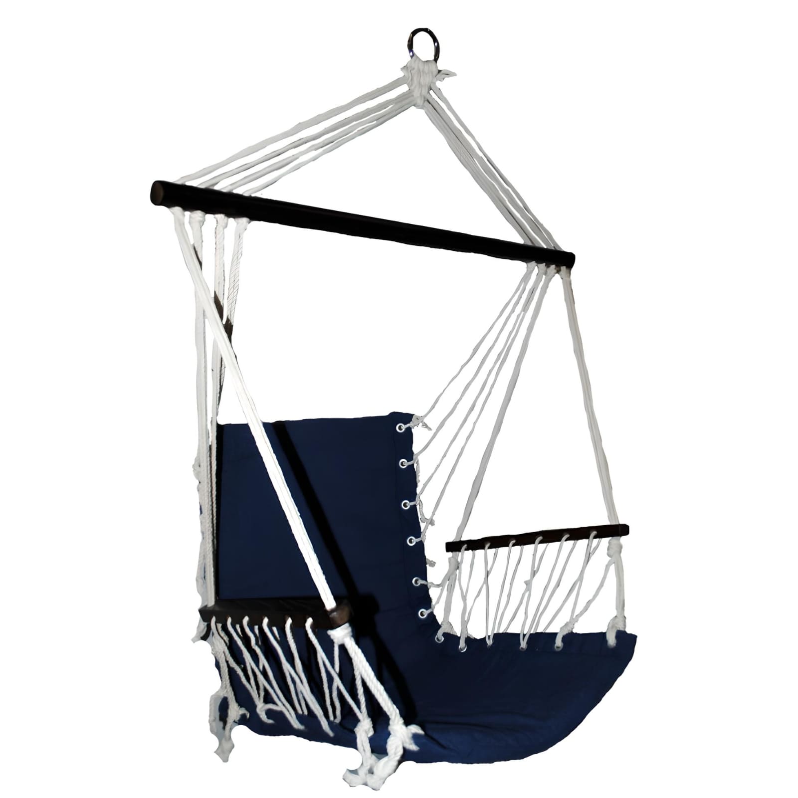 blue-in-hanging-hammock-chair-with-wooden-arm-rests