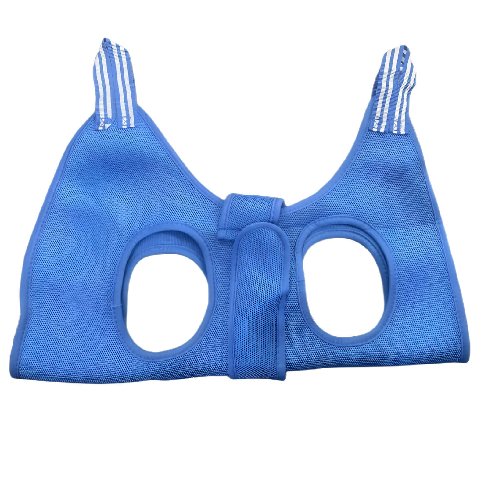 blue-pet-grooming-hammock-harness