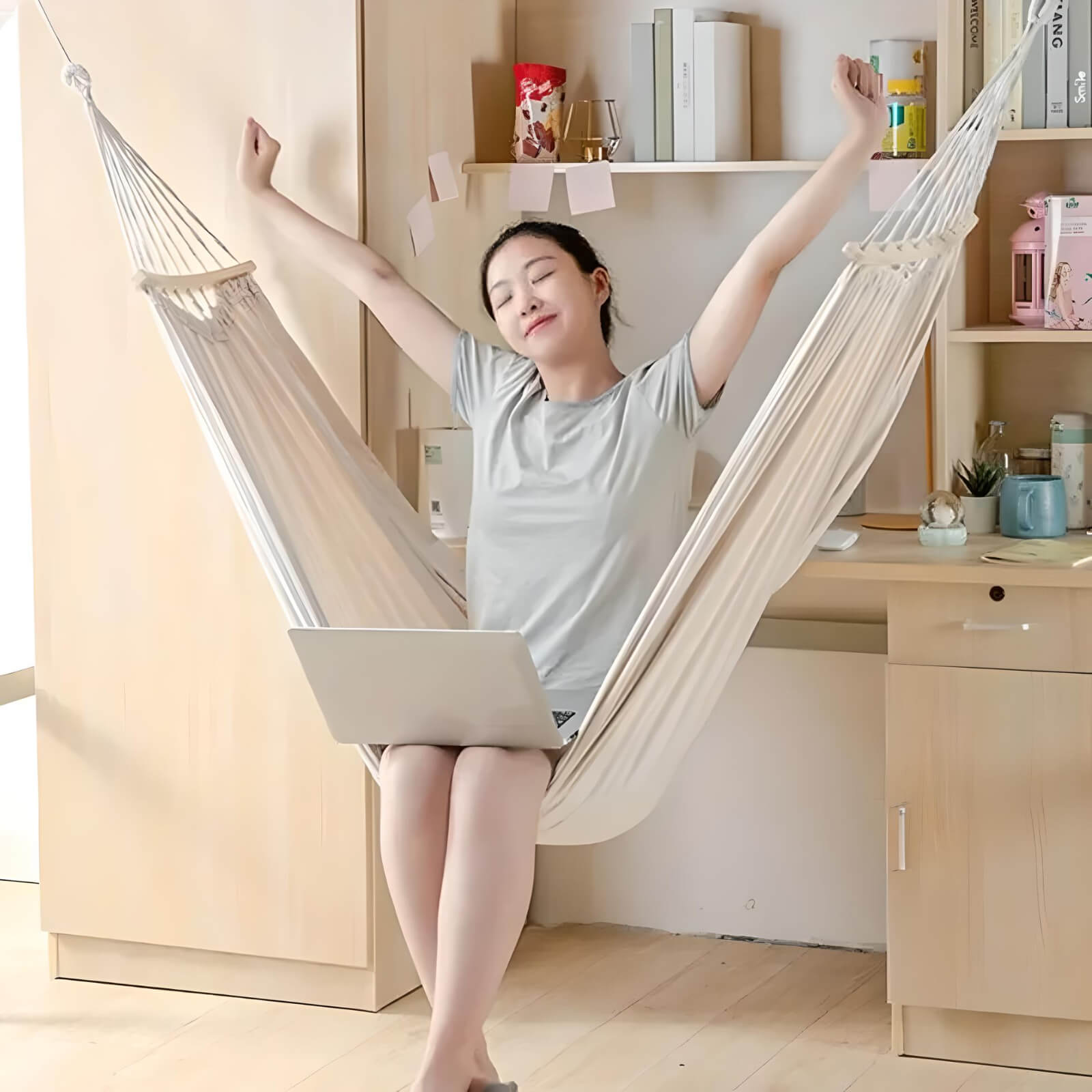 camping-hammock-girl-sitting-in-hammock