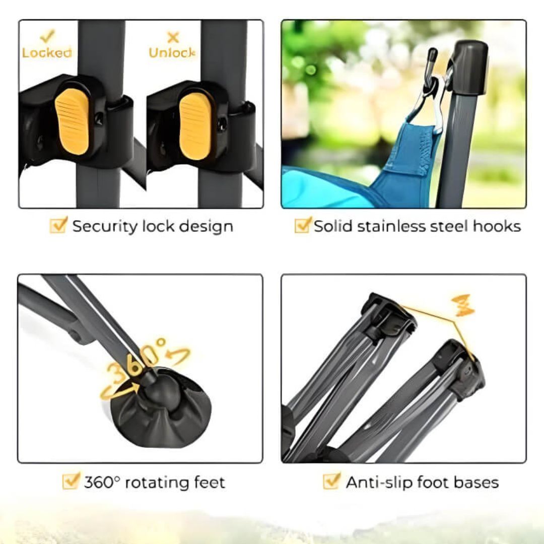 Camping Swing Chair - Relaxation, Comfort, and Adventure in One