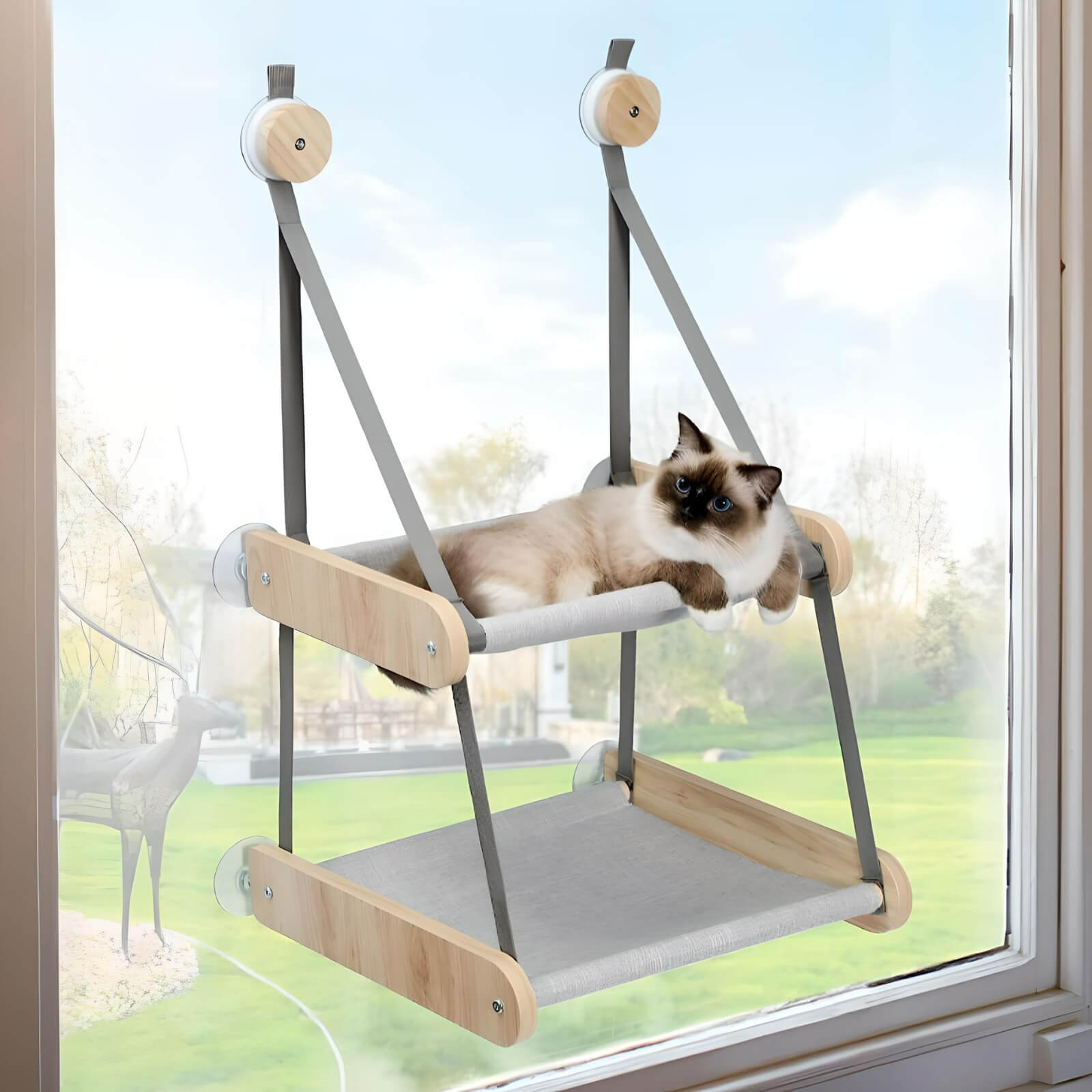 double-cat-hammock