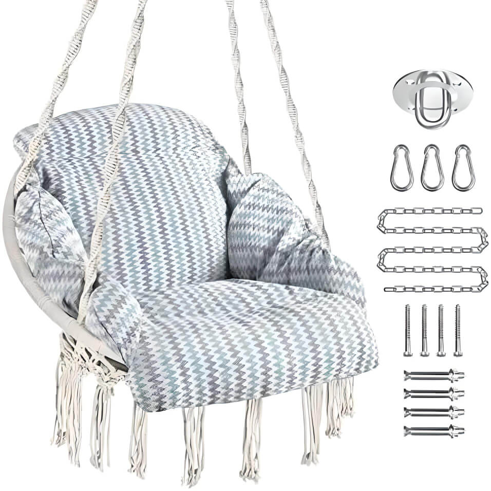 indoor-hammock-swing-blue-color