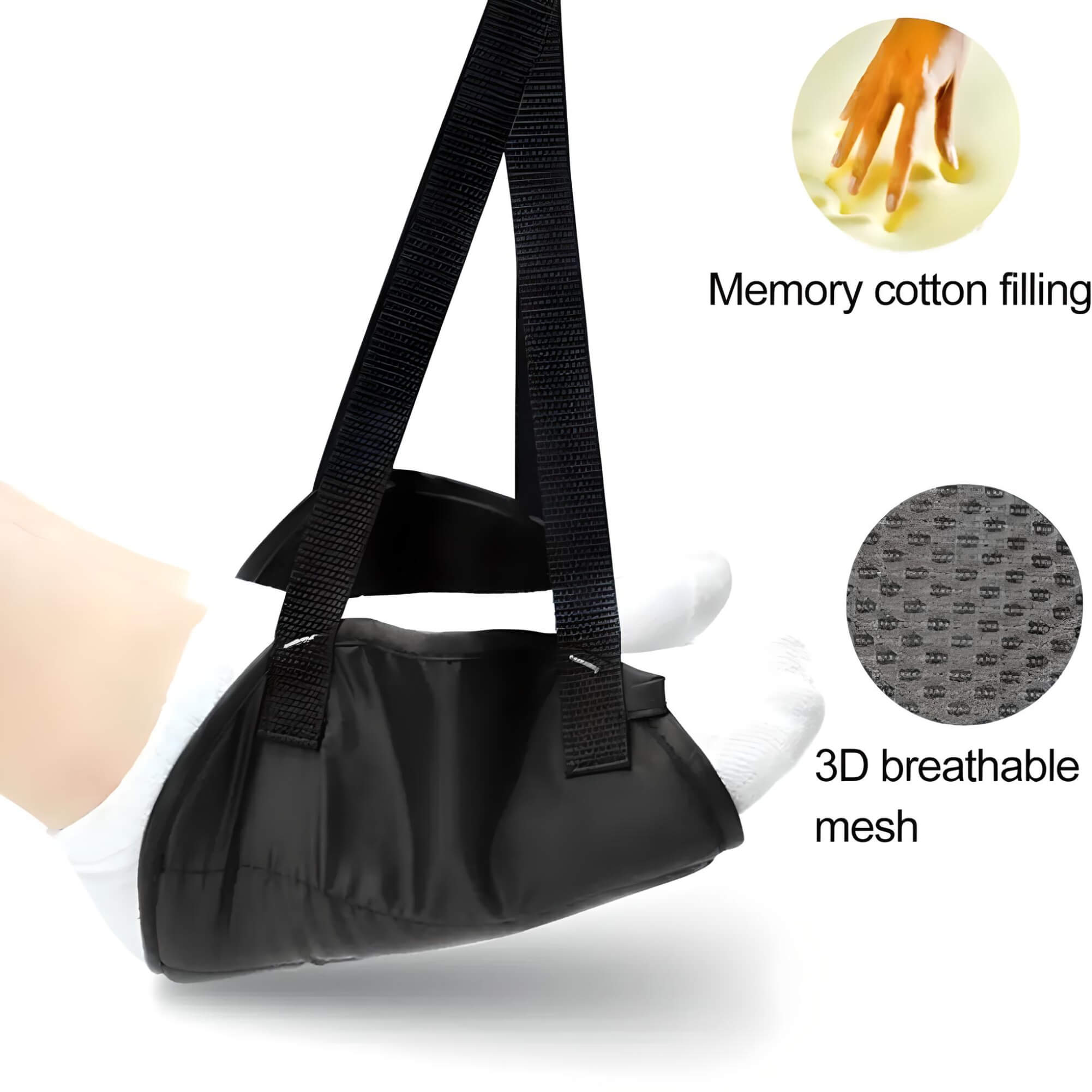 inflatable-foot-rest-plane-specification