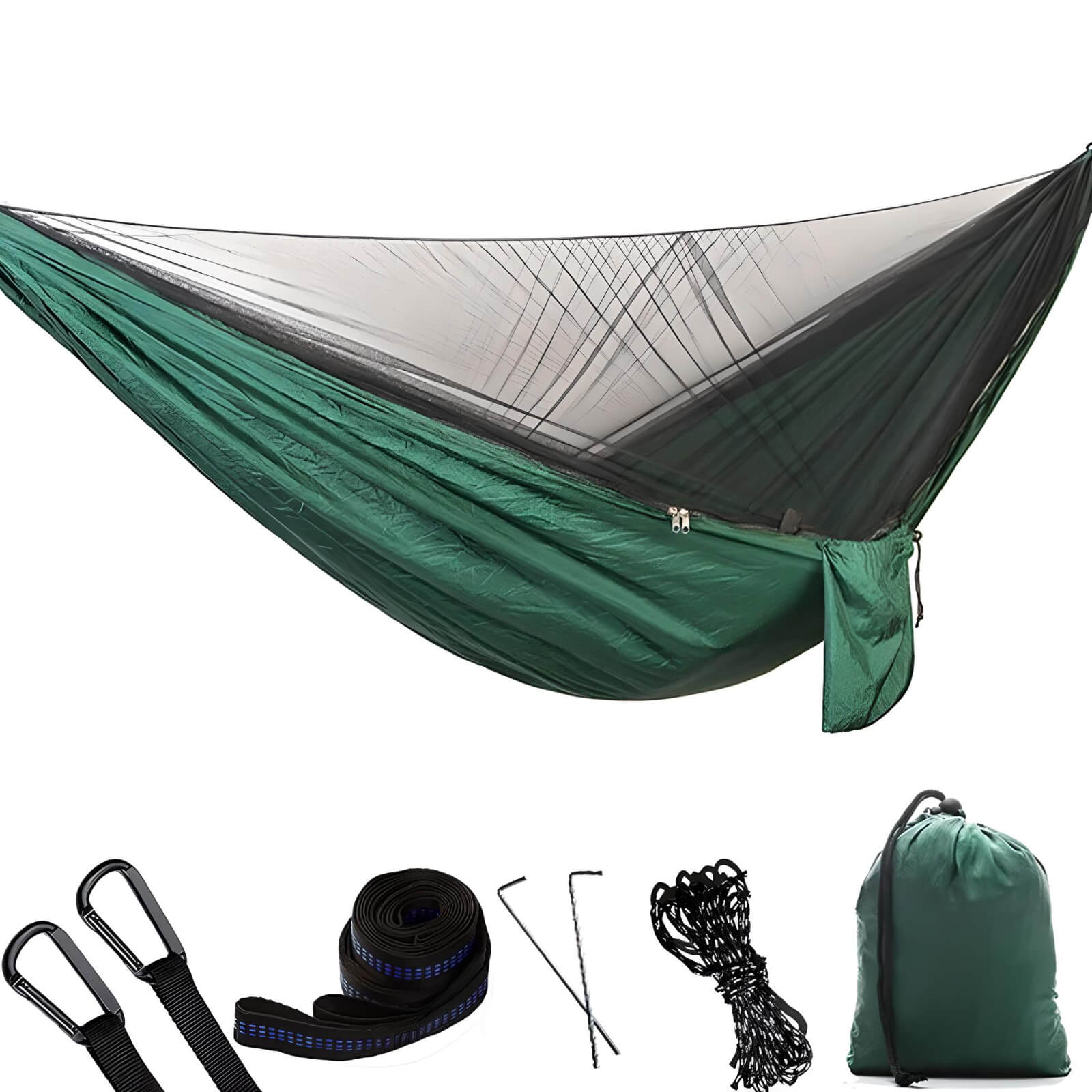 light-weight-back-packing-hammock-sky-blue-color