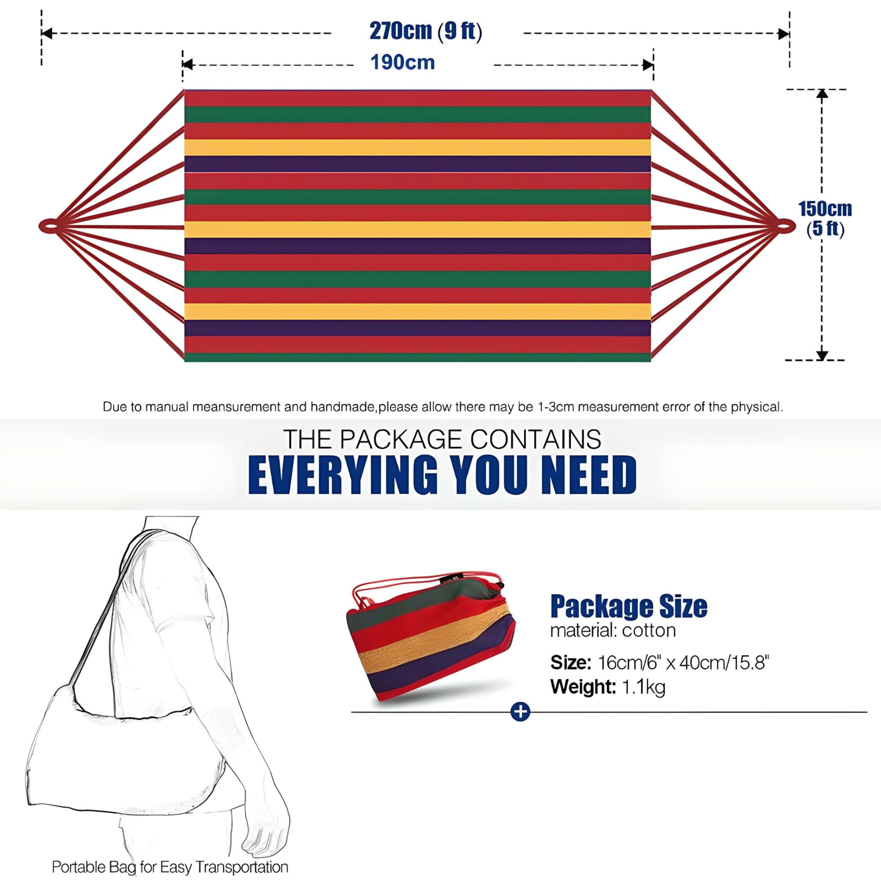 portable-hammock-stand-dimension