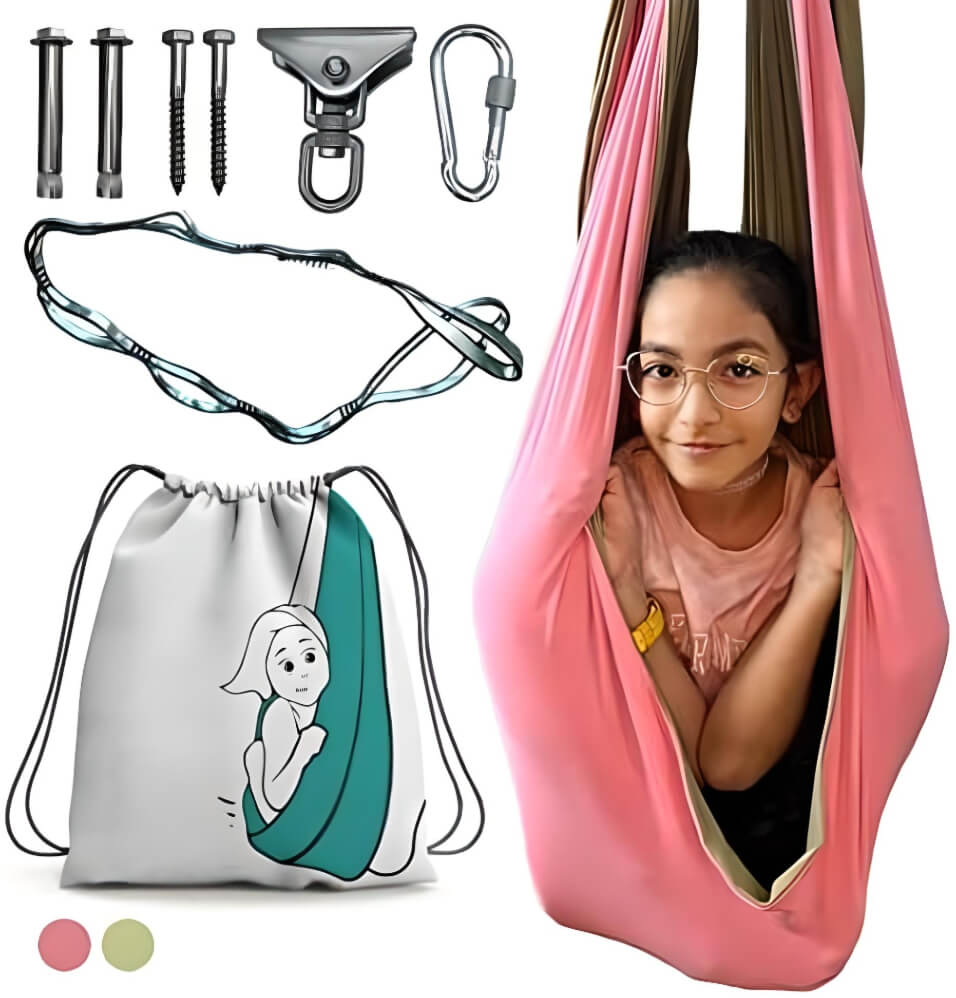 sensory-hammock-pink-color