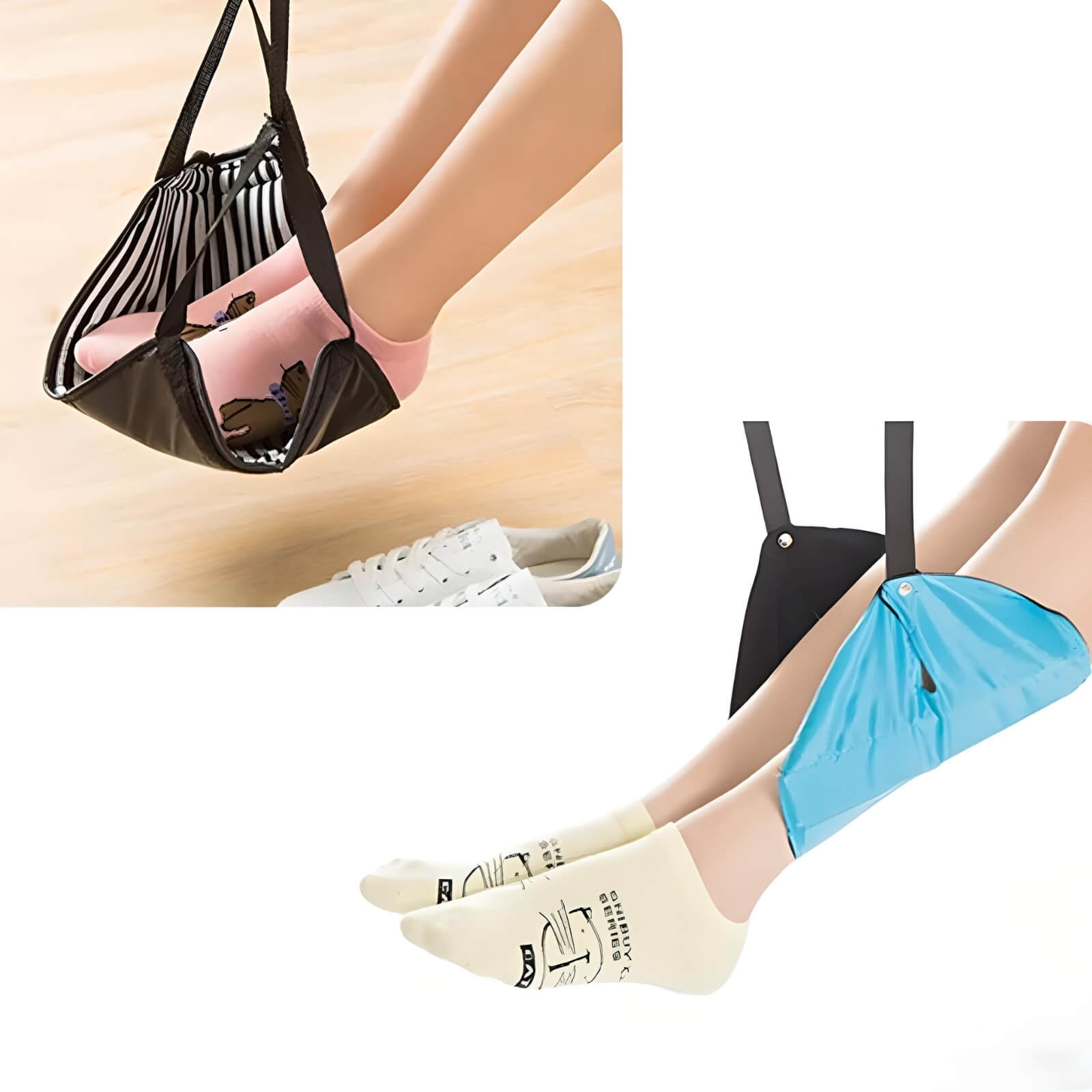 under-desk-foot-swing-blue-color