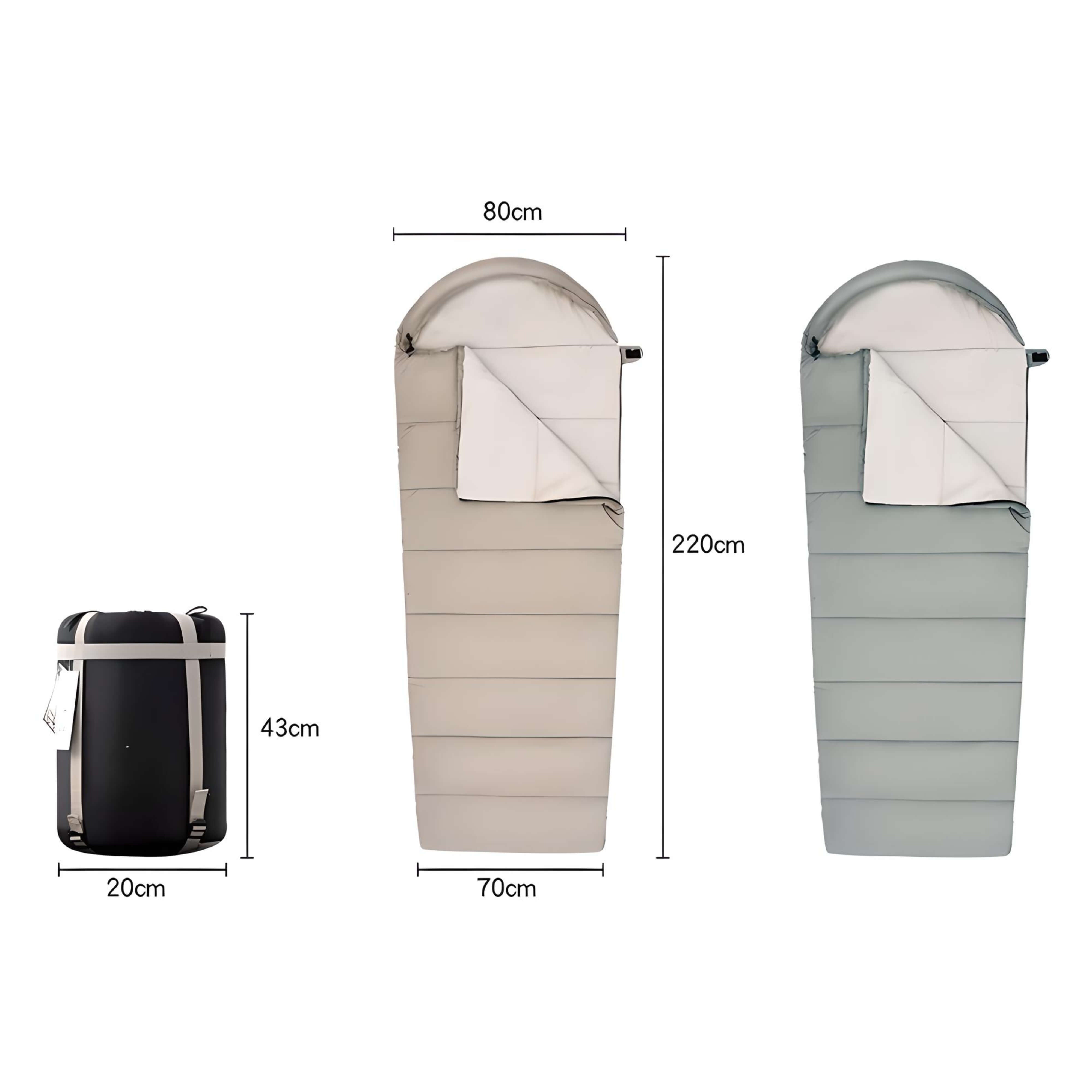 water-proof-sleeping-bag-dimension-details