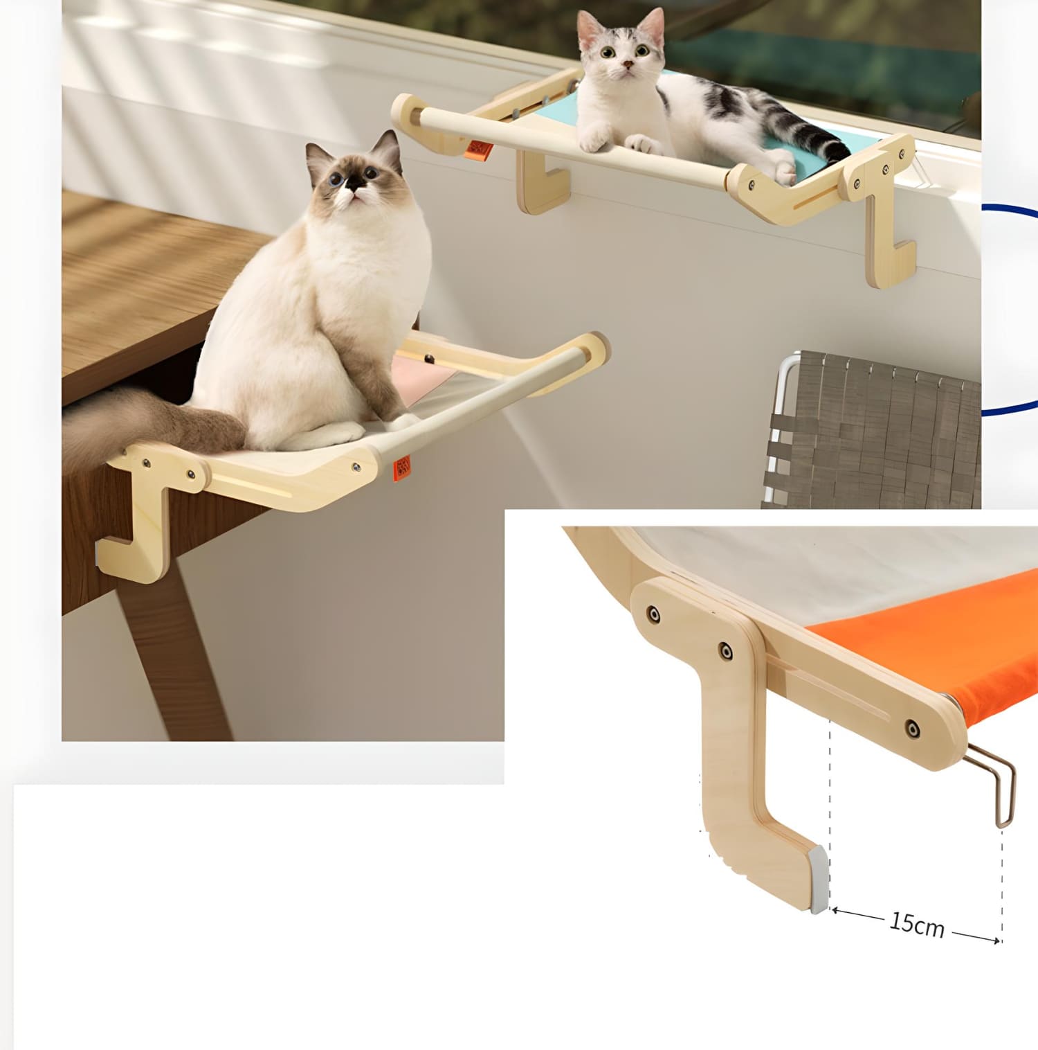 wooden-cat-hammock-setup-different-place