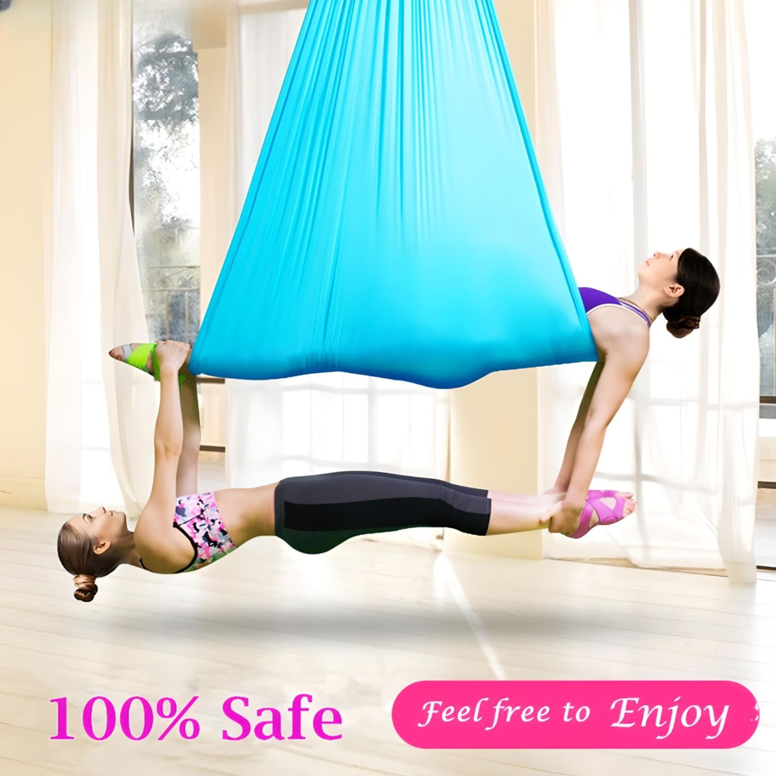 yoga-silk-swing-in-two-girl