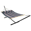 Load image into Gallery viewer, 2-person-outdoor-hammock-in-colorfull-striped