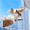 Cat-sitting-on-wood-hammock