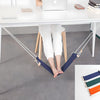 Load image into Gallery viewer, a-women-kept-her-legs-on-under-desk-hammock-footrest-Copy