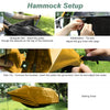 Load image into Gallery viewer, back-packing-hammock-with-bug-net-hammock-set-up
