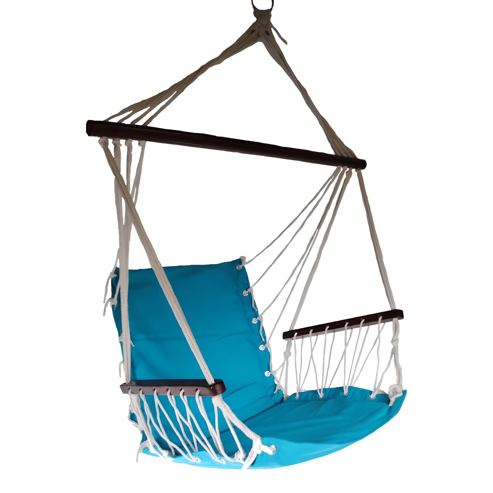 blue-in-hanging-hammock-chair-with-wooden-arm-rests