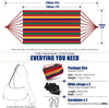Load image into Gallery viewer, brazilian-style-hammock-pack-age-contains