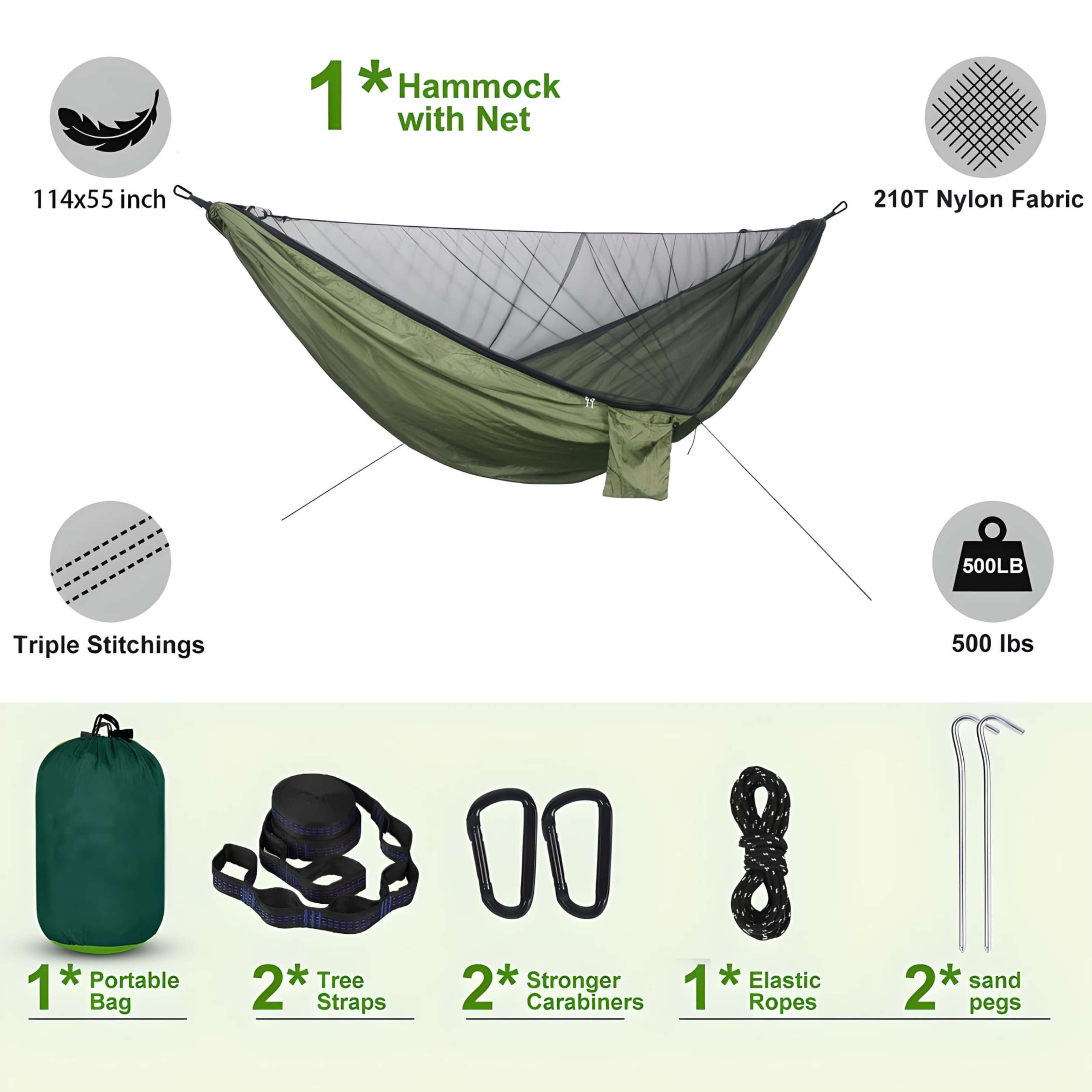    covacure-hammock-package-content