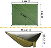 Load image into Gallery viewer, double-hammock-tent-dimension
