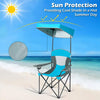 folding-chair-with-sunshade-sun-protection