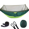Load image into Gallery viewer, green-light-green-camping-hammock-with-mosquito-net