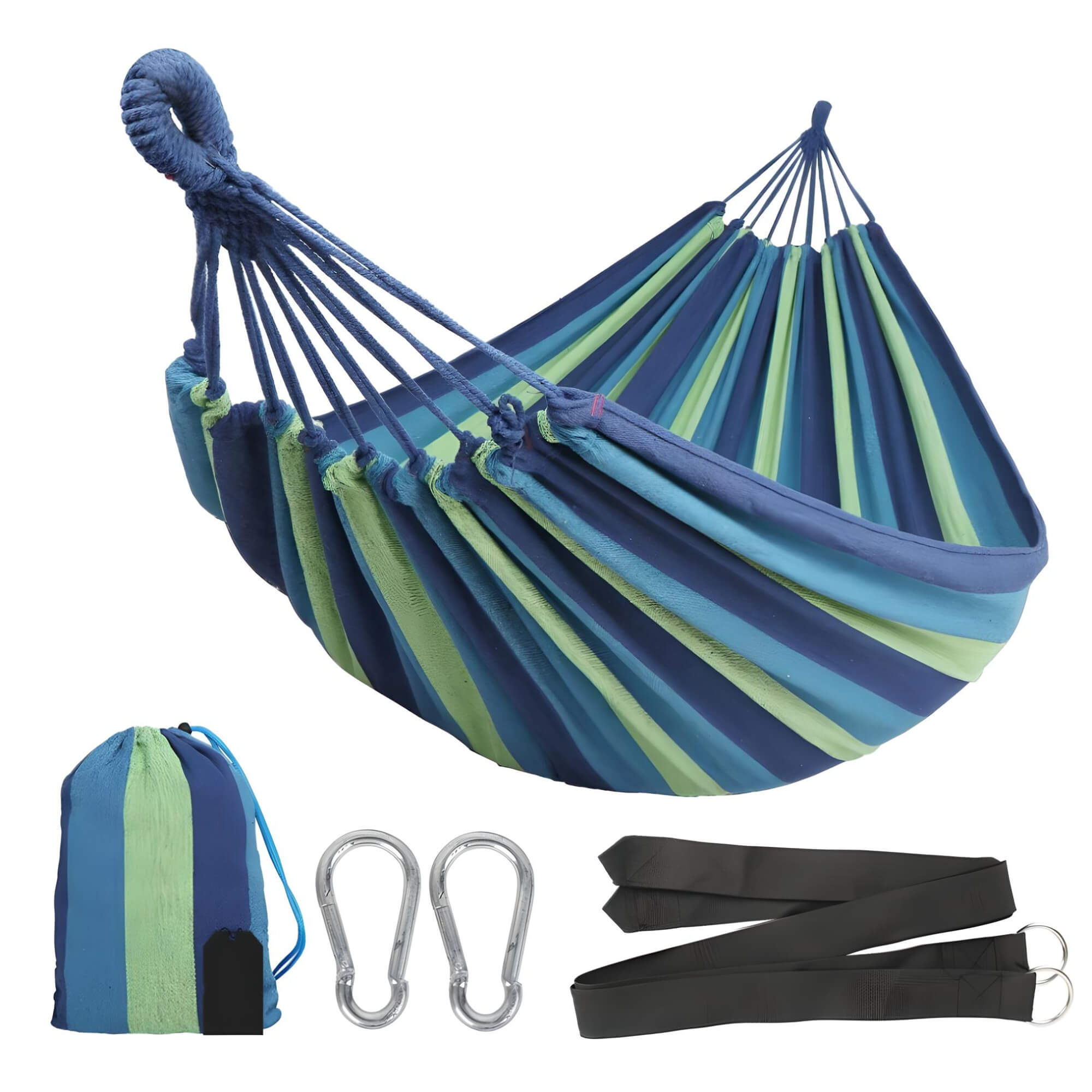 green-cotton-canvas-hammock