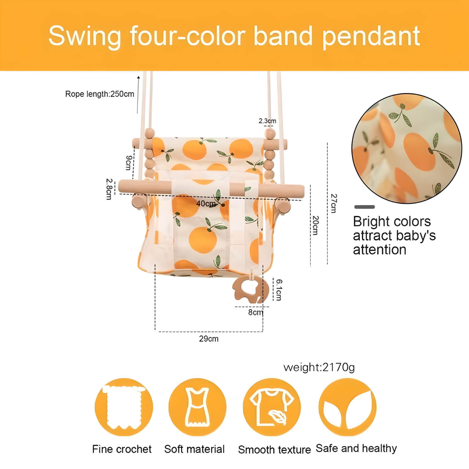hammock-swing-for-baby-swing-four-color-band-pendant