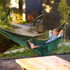 Load image into Gallery viewer, hammock-with-mosquito-net-boy-laying-in-hammock