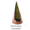 Load image into Gallery viewer, hanging-pod-chair-kids-circle-pattern