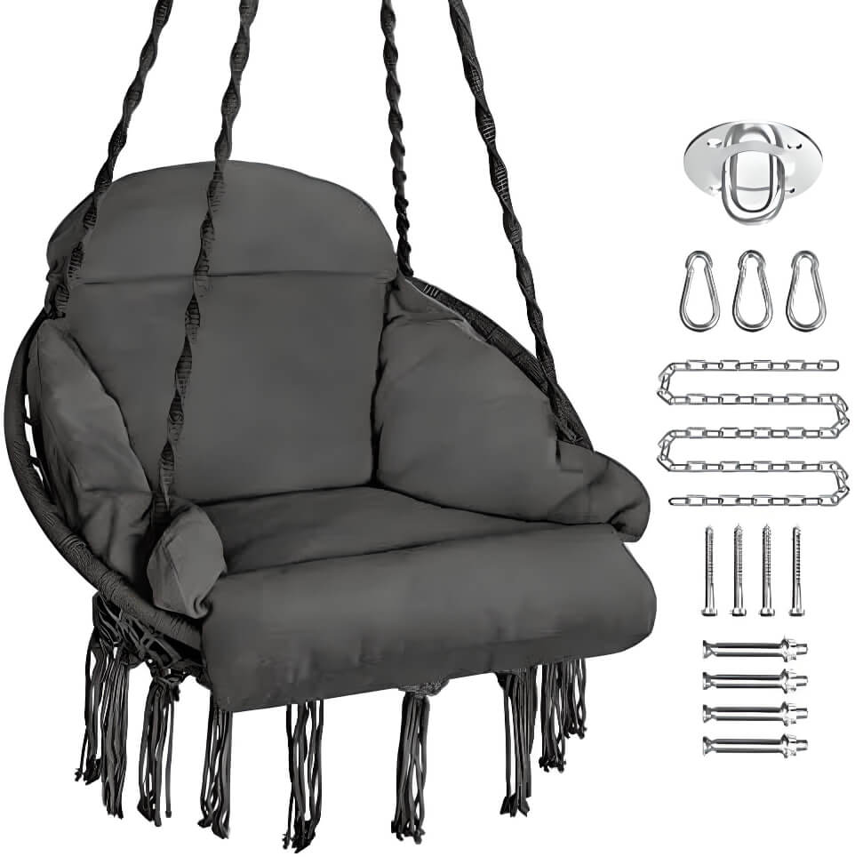 indoor-hammock-swing-grey-color