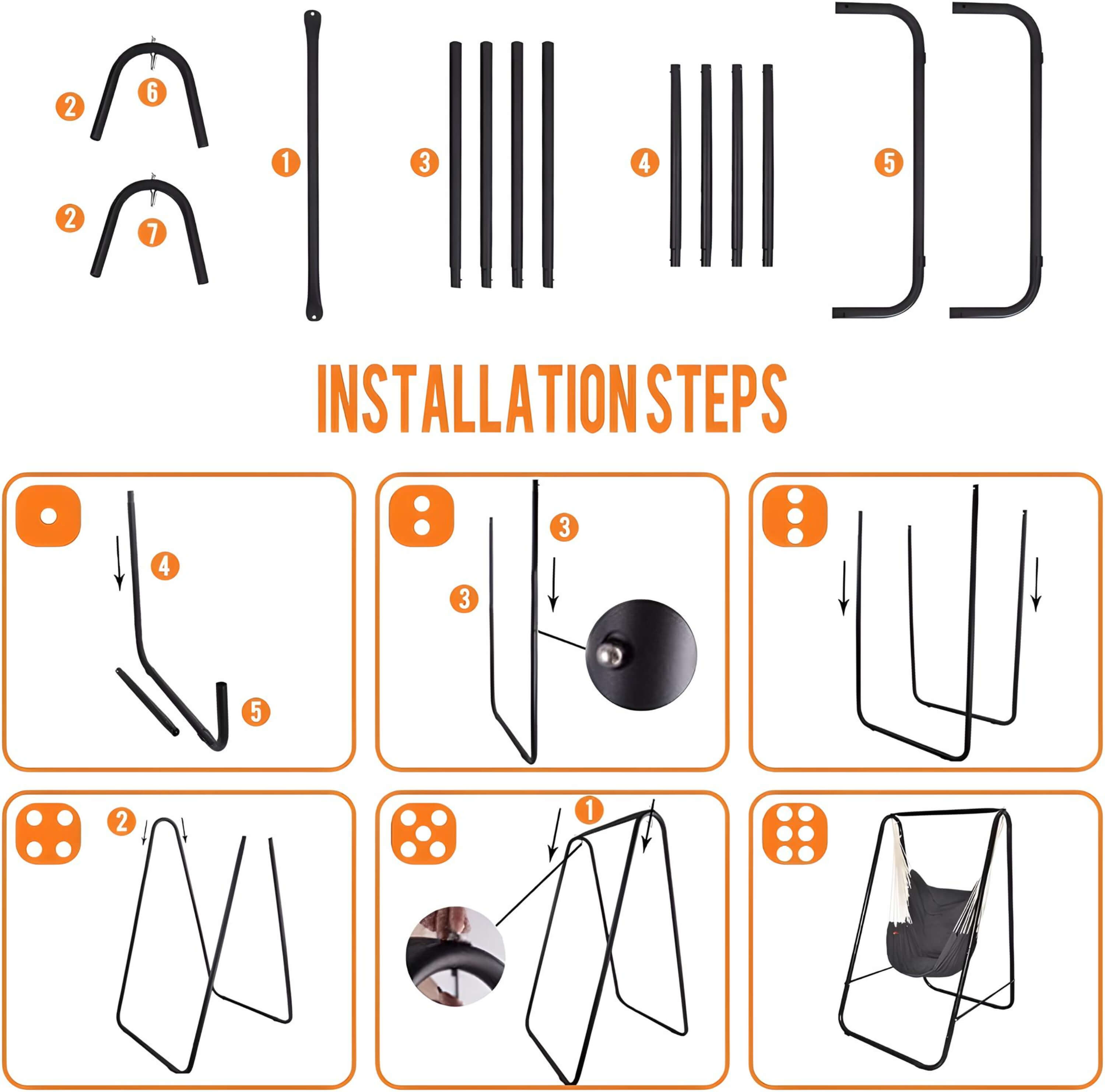 installation-steps-of-hammock-chair-stand