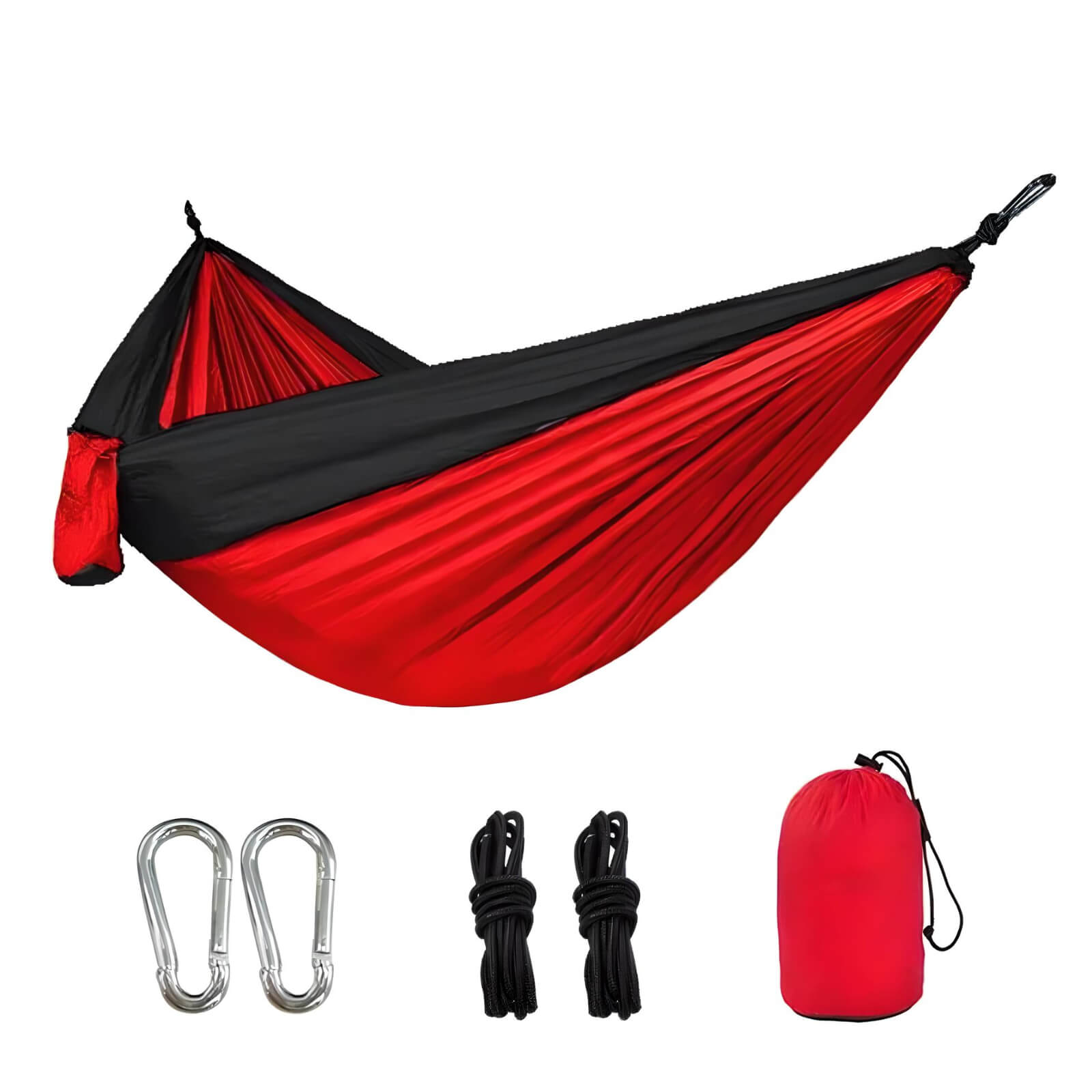 light-weight-back-packing-hammock-red-color