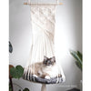 Load image into Gallery viewer, macrame-cat-bed-with-sitting-cat
