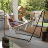 Load image into Gallery viewer, men-sleeping-portable-hammock-stand