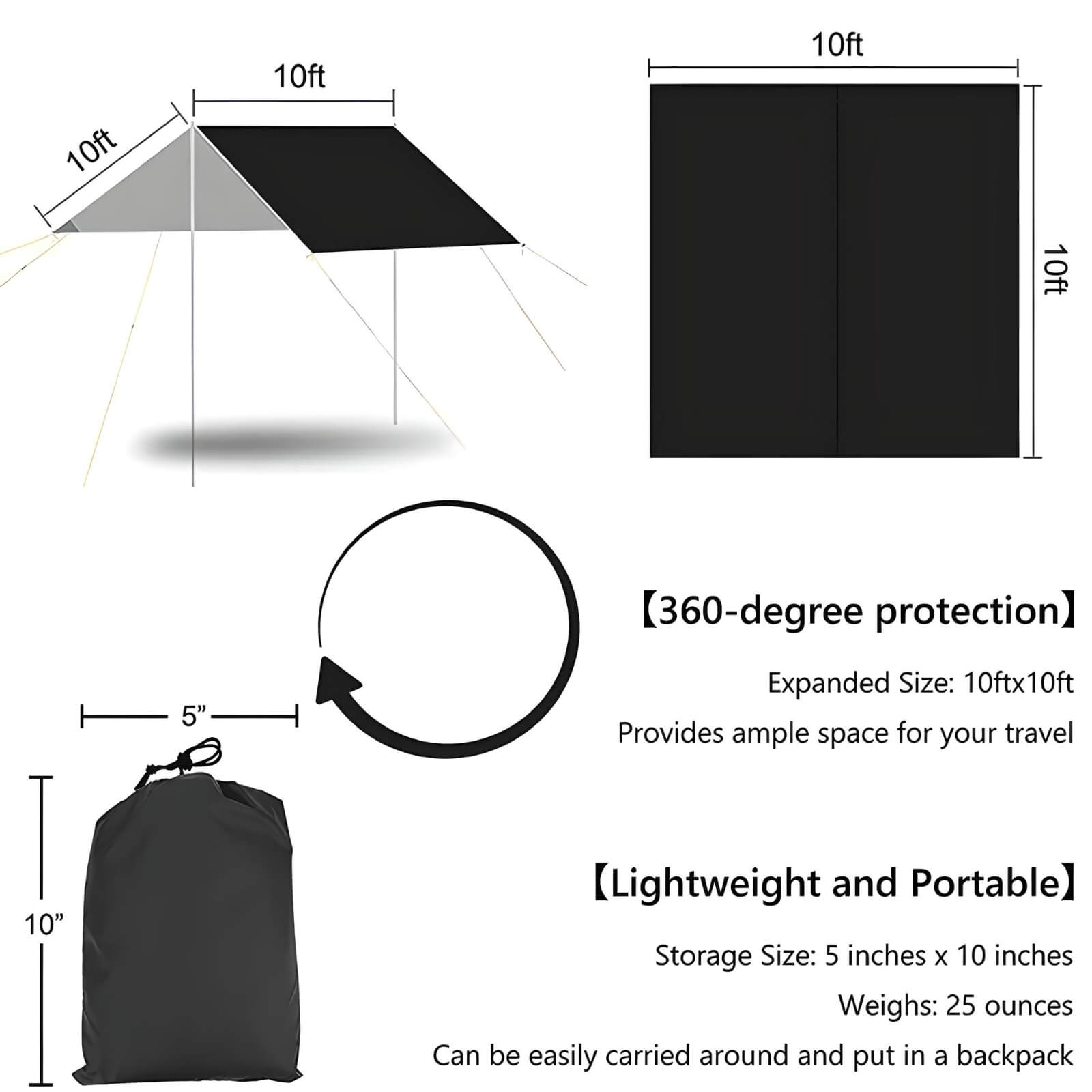 portable-camping-hammock-dimension-image