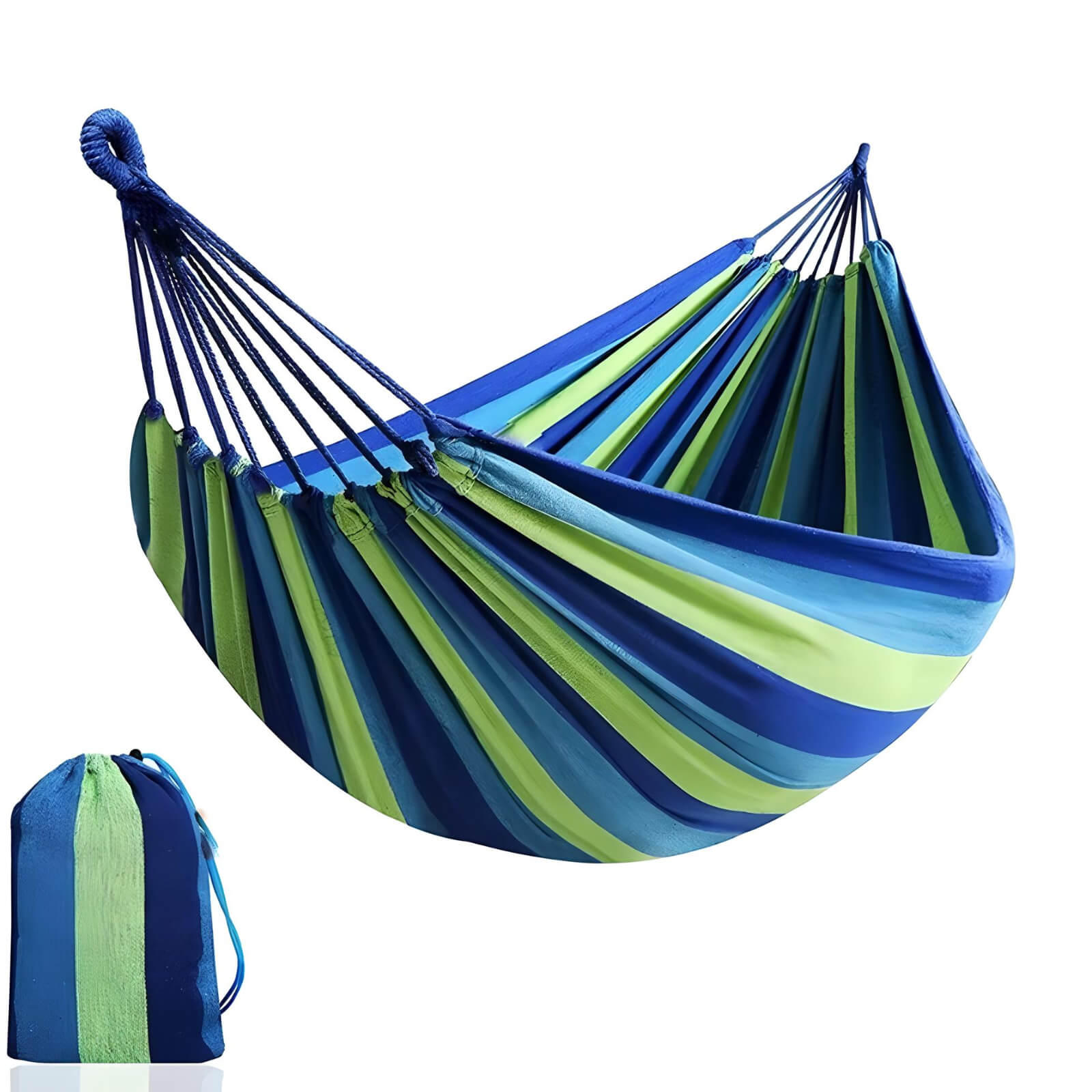 portable-hammock-stand-blue-green-color