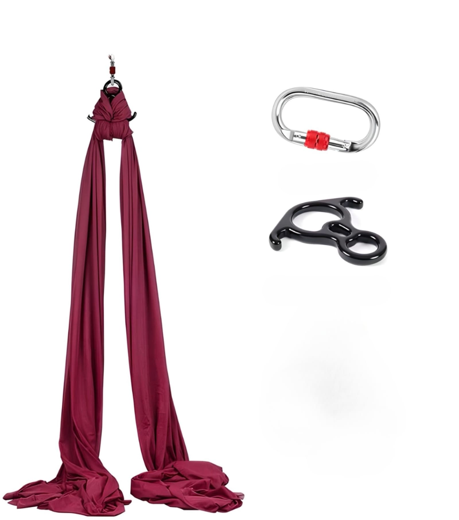 single-point-aerial-hammock-in-dark-red