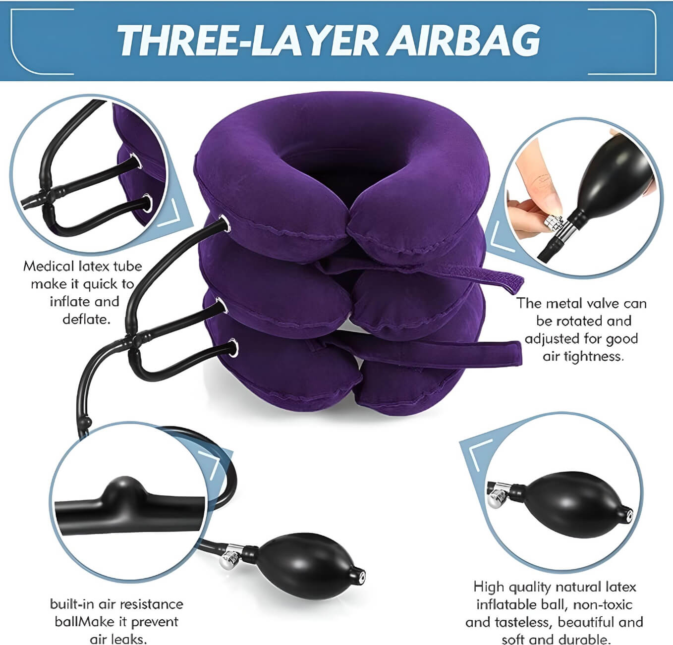three-layer-air-bag-of-cervical-traction-device