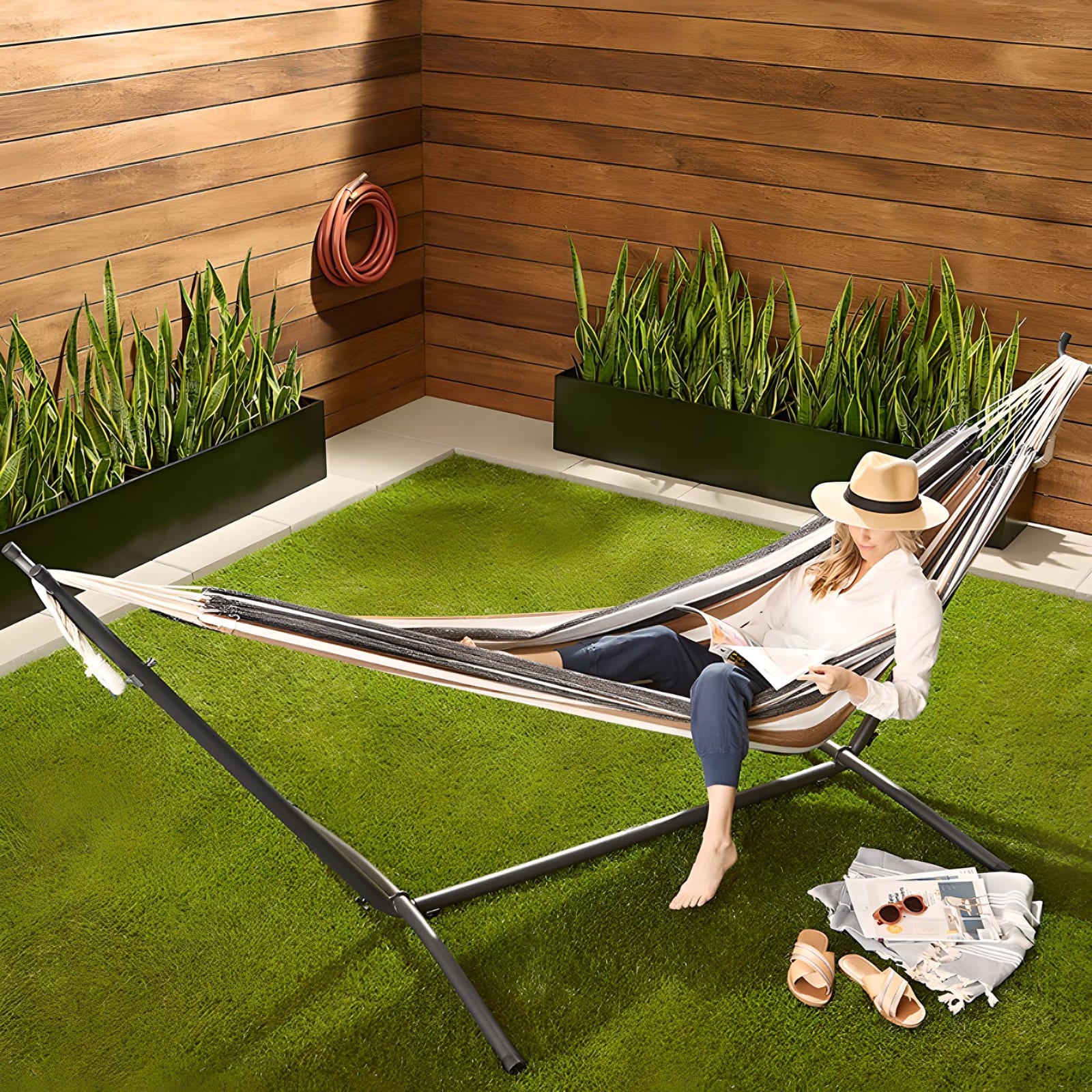 two-person-hammock-with-stand-girl-sitting